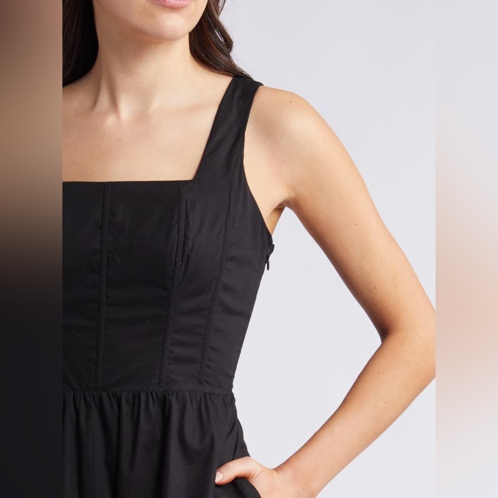 Chealsea28 Sleeveless Corset Bodice Dress - Picture 4 of 14